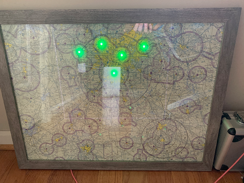 VFR Sectional LED Map